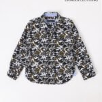 Damudi Clothing Tropical Print Boys' Shirt