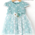 DC Mint Green Embroidered Dress