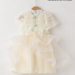 DC Ivory Floral Lace Frocks
