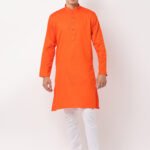 Orange Kurta