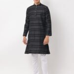 Back Textured Kurta