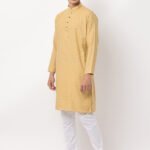 cream Kurta