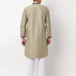 Cream Kurta