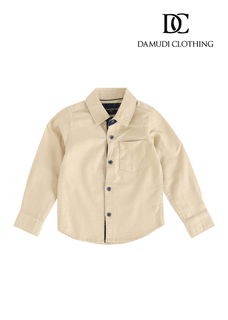 Classic Khaki Shirt For Boys