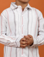 Vertical Charm Striped Shirt - Image 2