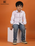 Light Pink Vertical Striped Shirt - Image 6