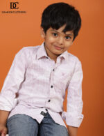 Light Pink Vertical Striped Shirt - Image 3