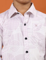 Light Pink Vertical Striped Shirt - Image 5