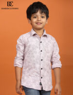 Geometric Charm Shirt – Light Pink - Image 4