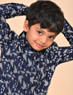 Midnight Grid Shirt – Boys Edition - Image 3