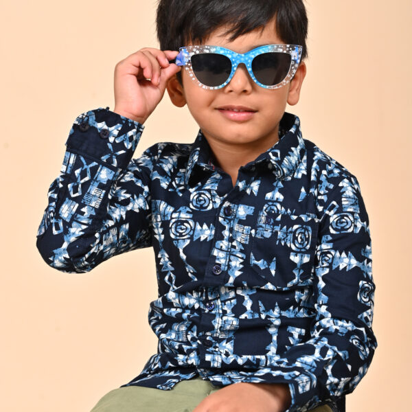 Midnight Bloom Shirt – Boys Edition