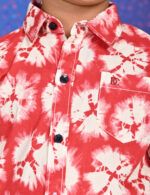 Crimson Swirl Shirt – Boys Edition - Image 2