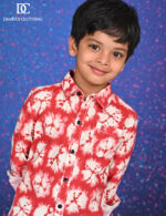 Crimson Swirl Shirt – Boys Edition - Image 4