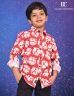 Crimson Swirl Shirt – Boys Edition - Image 5