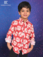 Crimson Swirl Shirt – Boys Edition - Image 7