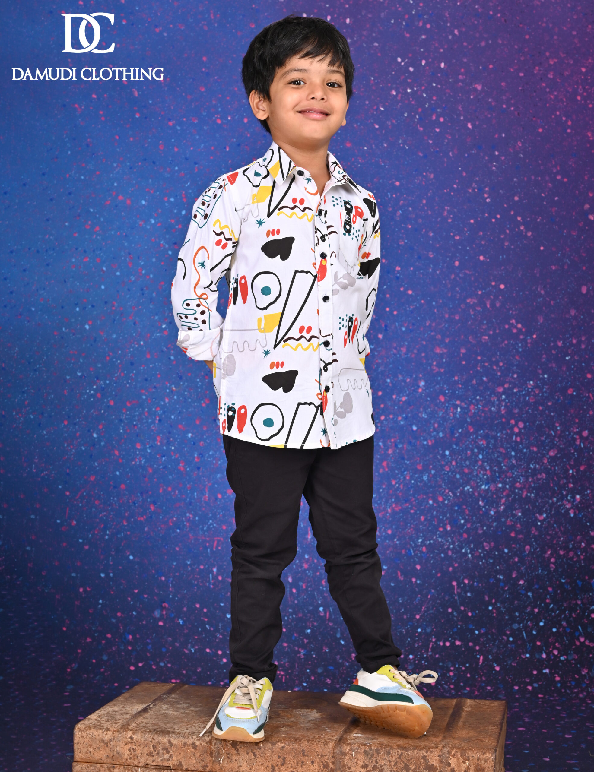 CH7_3997 Spectrum Symbols Shirt – Boys Edition - Image 2