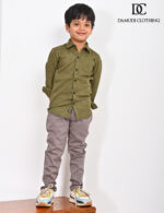 Earthtone Texture Shirt – Boys Edition - Image 4