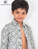 Diamond Grid Shirt – Boys Edition - Image 8