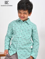 Mint Dotline Shirt – Boys Edition - Image 3