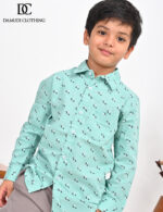 Mint Dotline Shirt – Boys Edition - Image 2