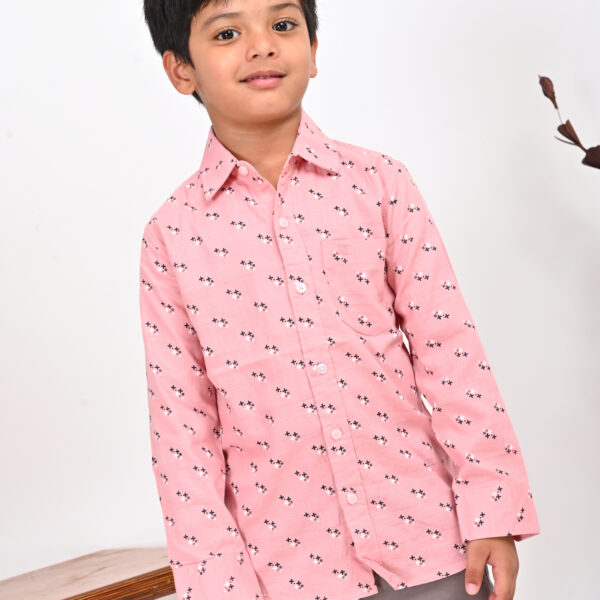Rosy Sprig Shirt – Boys Edition