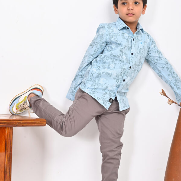 Tribal Grid Shirt – Boys Edition